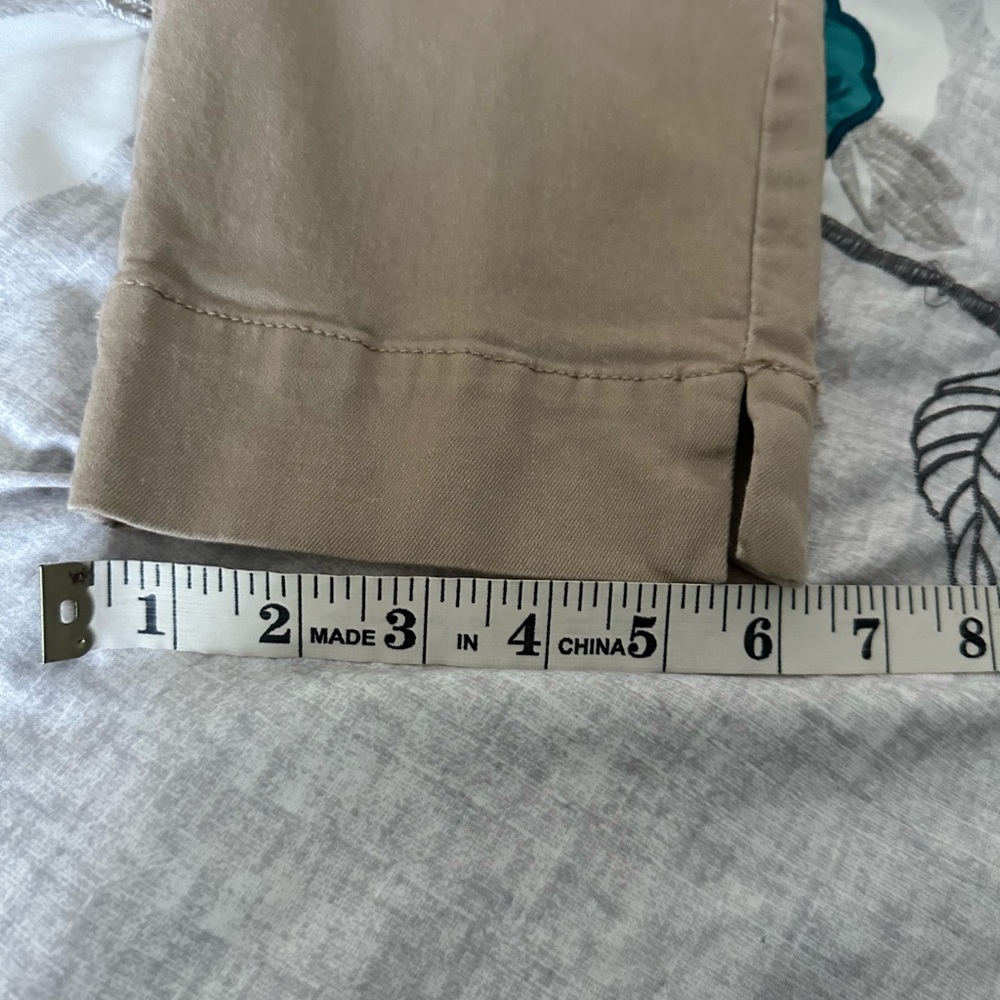 Canyon River Blues Pants Women’s 14 Tan Ankle Mid Rise Casual Pants - Picture 9 of 10